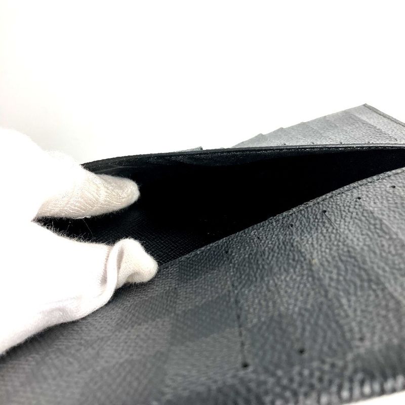Louis Vuitton Card Case Card Holder Damier Graphite