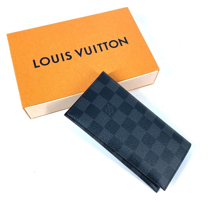 Louis Vuitton Card Case Card Holder Damier Graphite