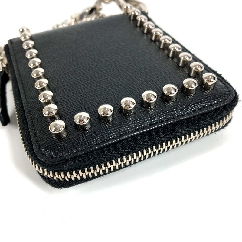 Fendi Bifold Wallet Karl Laga Feld Leather Black