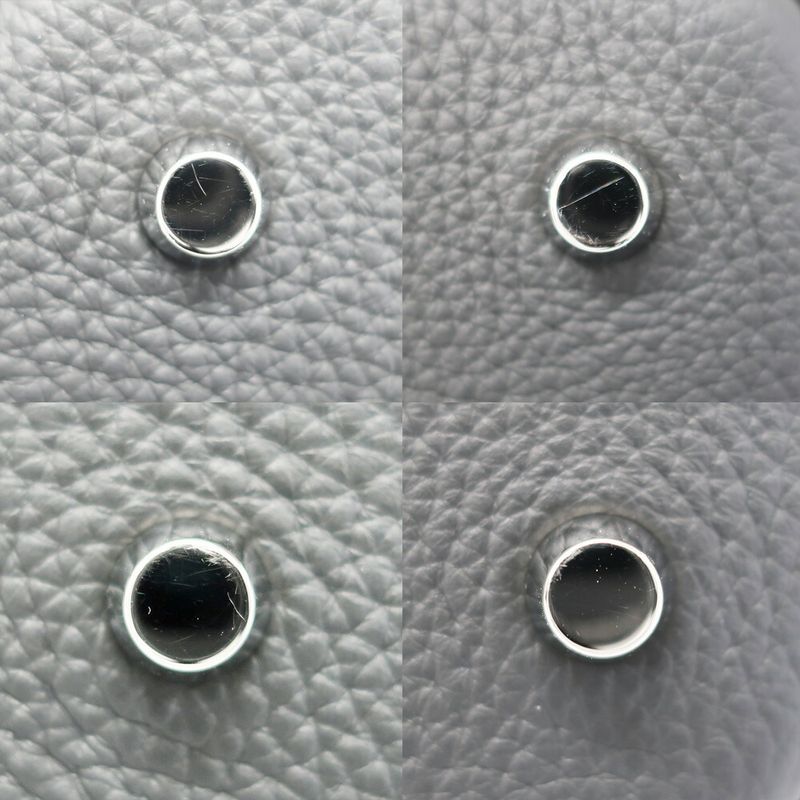 Hermes Picotin Lock MM Handbag Black Silver Manufactu