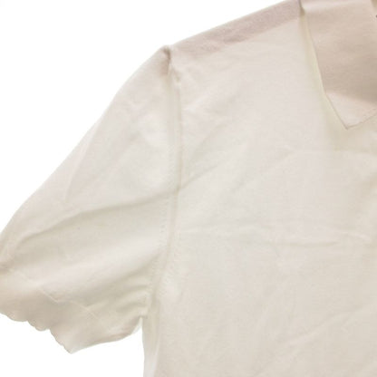 Fendi Polo Shirt Short Sleeve Punching Logo 48 White