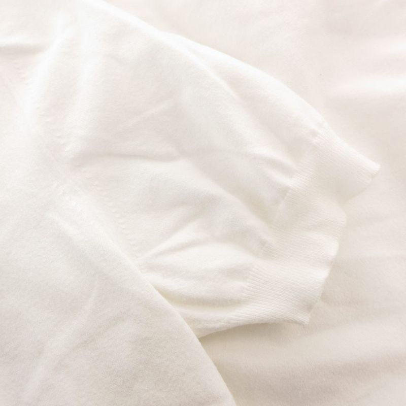 Fendi Polo Shirt Short Sleeve Punching Logo 48 White