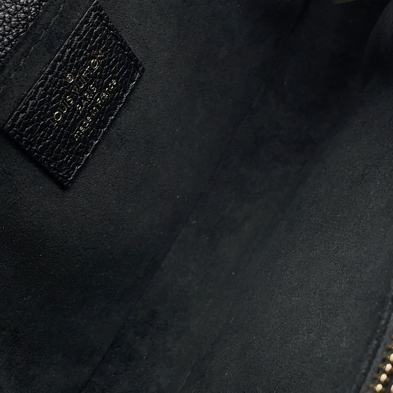 Louis Vuitton Handbag Monogram Empreinte Pochette Metis East West 2-Way Black Noir