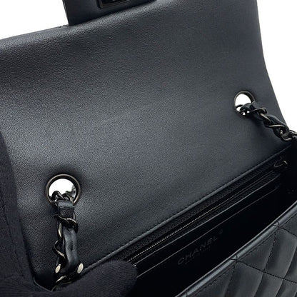 Chanel Chain Shoulder Bag CC Logo Mini Quilted 20 Lambskin