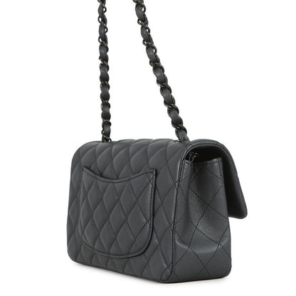 Chanel Chain Shoulder Bag CC Logo Mini Quilted 20 Lambskin