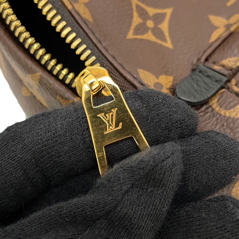 Louis Vuitton Backpack Monogram Palm Spring PM Noir Black