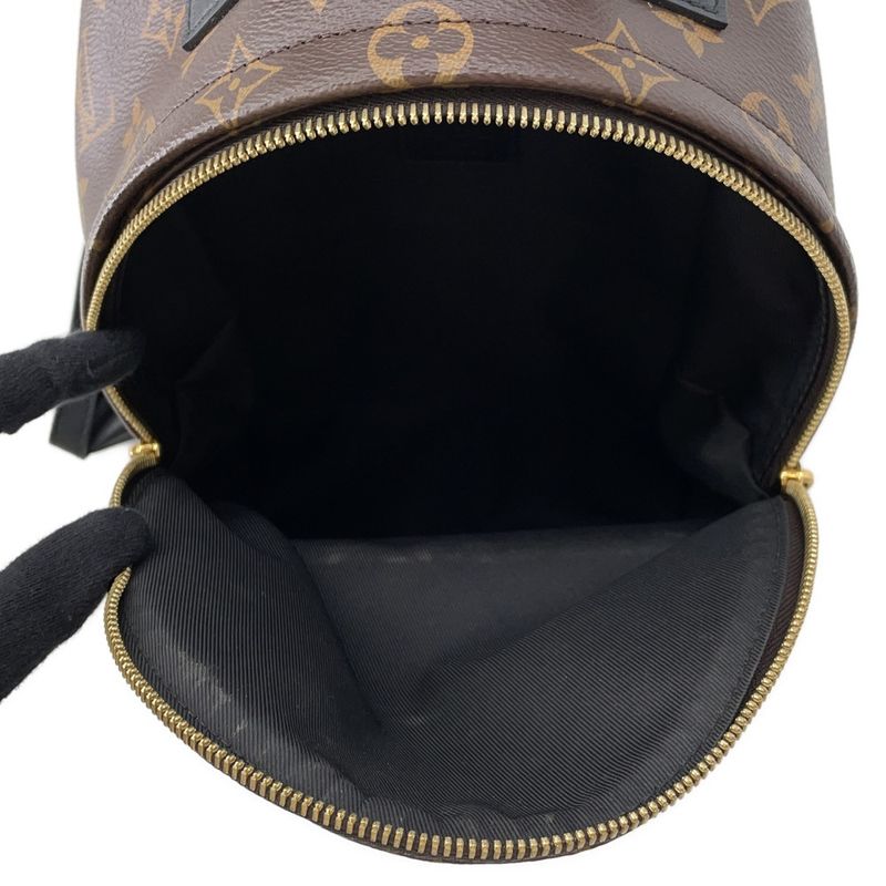 Louis Vuitton Backpack Monogram Palm Spring PM Noir Black