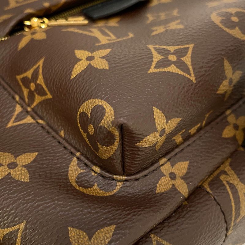 Louis Vuitton Backpack Monogram Palm Spring PM Noir Black