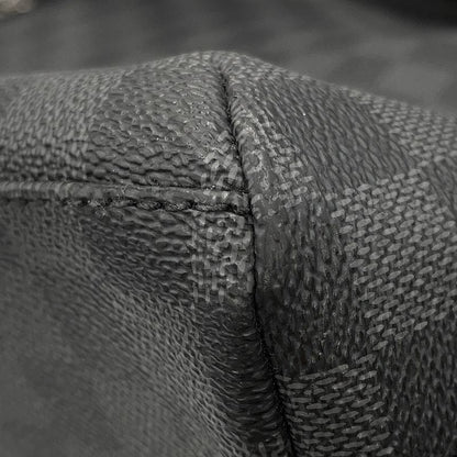 Louis Vuitton Shoulder Bag Damier Graphite Mick GM Noir Black