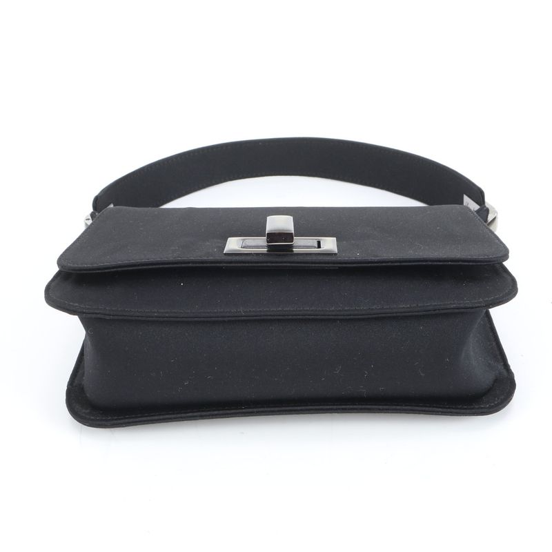 Gucci Turnlock 005 Handbag Tote Black Eee