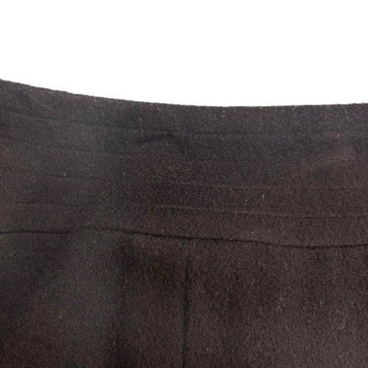 Chanel Cashmere Skirt Brown 36