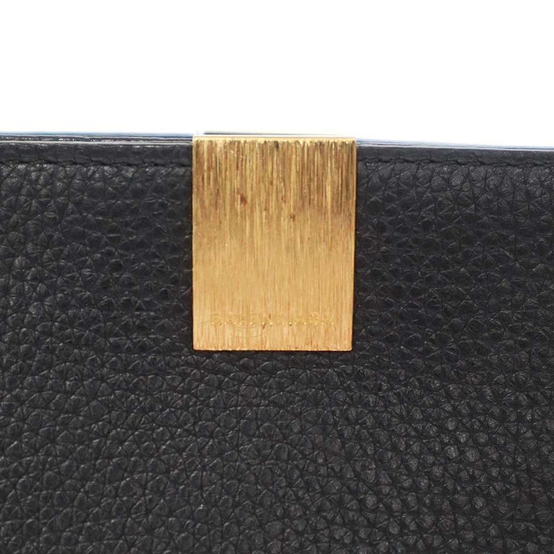 Balenciaga le Dix Leather Shoulder Tote Black
