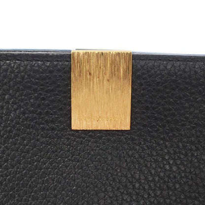 Balenciaga le Dix Leather Shoulder Tote Black