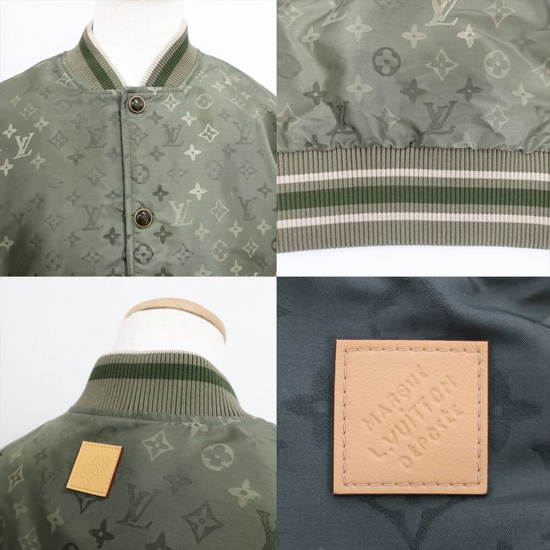 Louis Vuitton Bomba Jacket Nylon Cotton