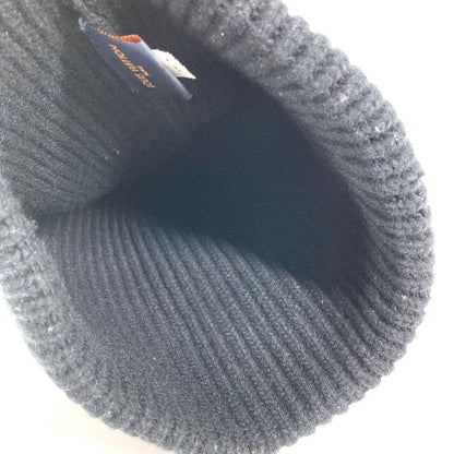 Louis Vuitton Knit Hat Beanie LV Wool Noir Black