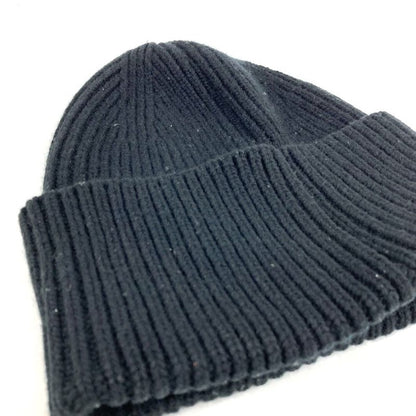 Louis Vuitton Knit Hat Beanie LV Wool Noir Black