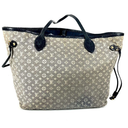 Louis Vuitton Shoulder Bag Neverfull MM Monogram Idylle Navy