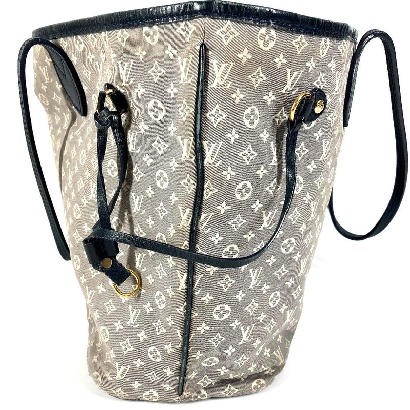 Louis Vuitton Shoulder Bag Neverfull MM Monogram Idylle Navy