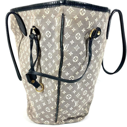 Louis Vuitton Shoulder Bag Neverfull MM Monogram Idylle Navy
