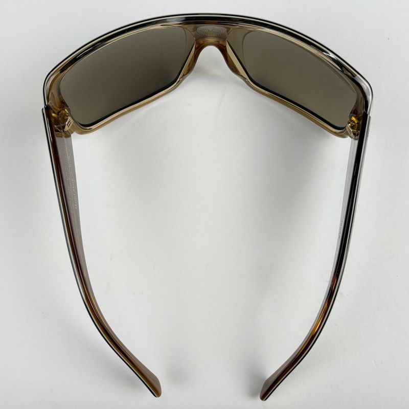 Louis Vuitton Logo Sunglasses Eyewear Monogram Mahina Plastic Beige