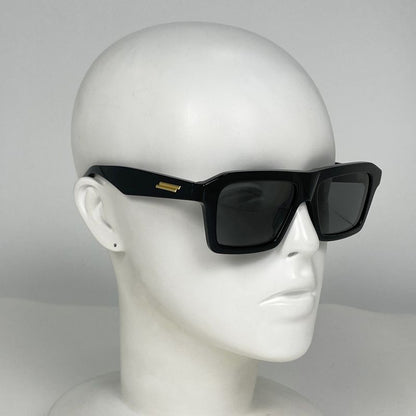 Bottega Veneta Logo Sunglasses Eyewear Plastic Black