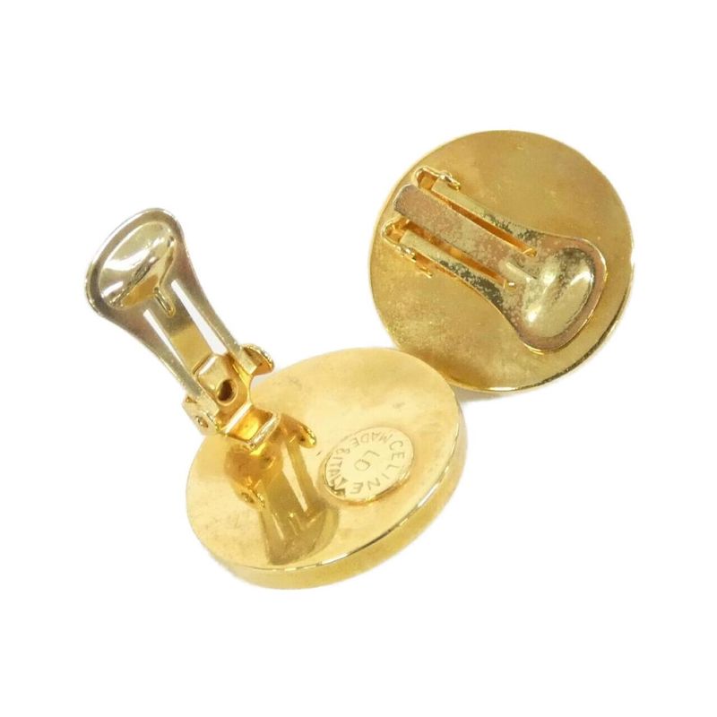 Celine Vintage Earrings White
