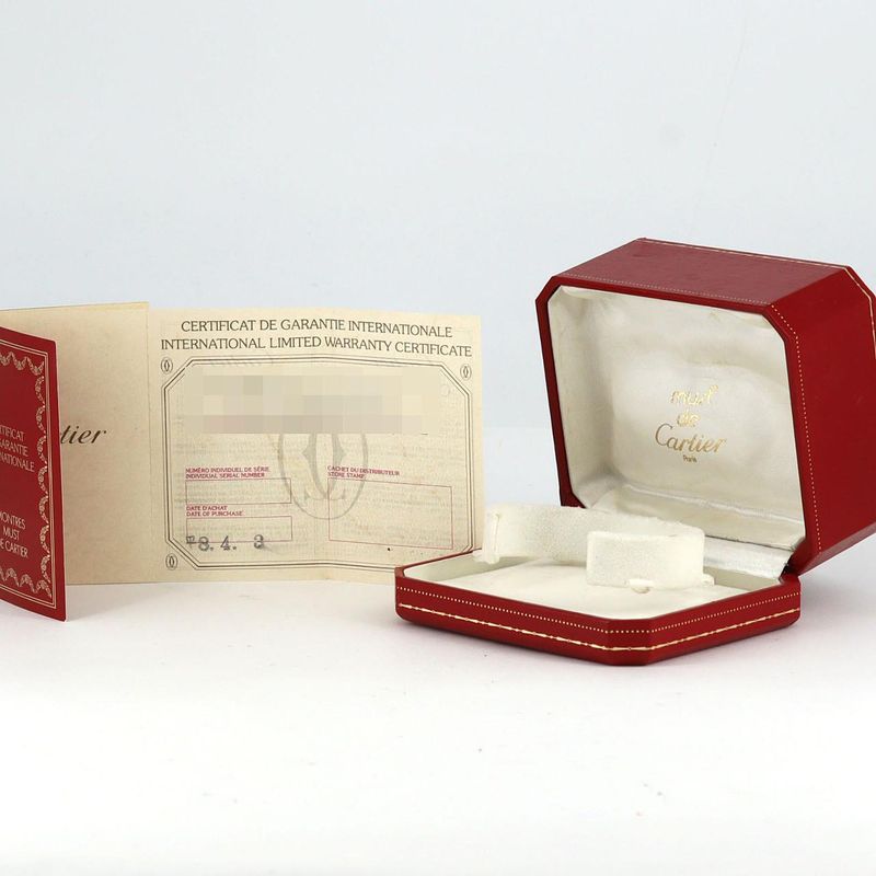 Cartier Must Tank SM Quartz