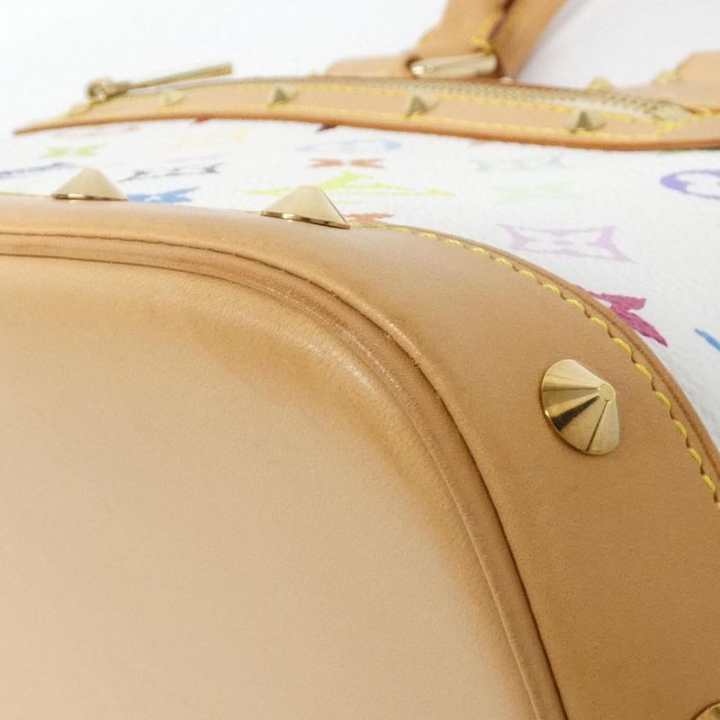 Louis Vuitton Multicolor White Alma PM Bag