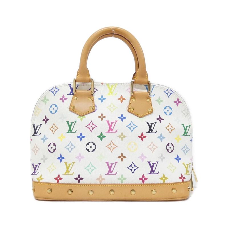 Louis Vuitton Multicolor White Alma PM Bag