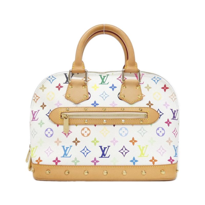 Louis Vuitton Multicolor White Alma PM Bag