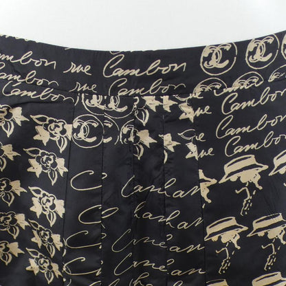 Chanel 06C Skirt Silk Black