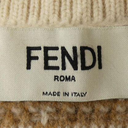 Fendi Aloj Cardigan Cashmere Brown