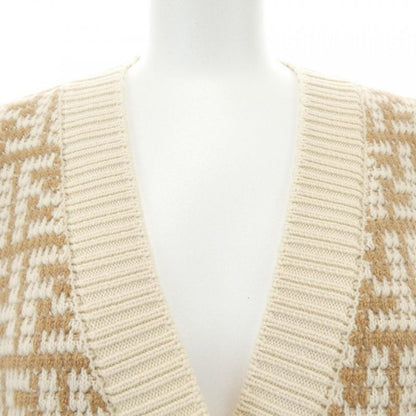 Fendi Aloj Cardigan Cashmere Brown