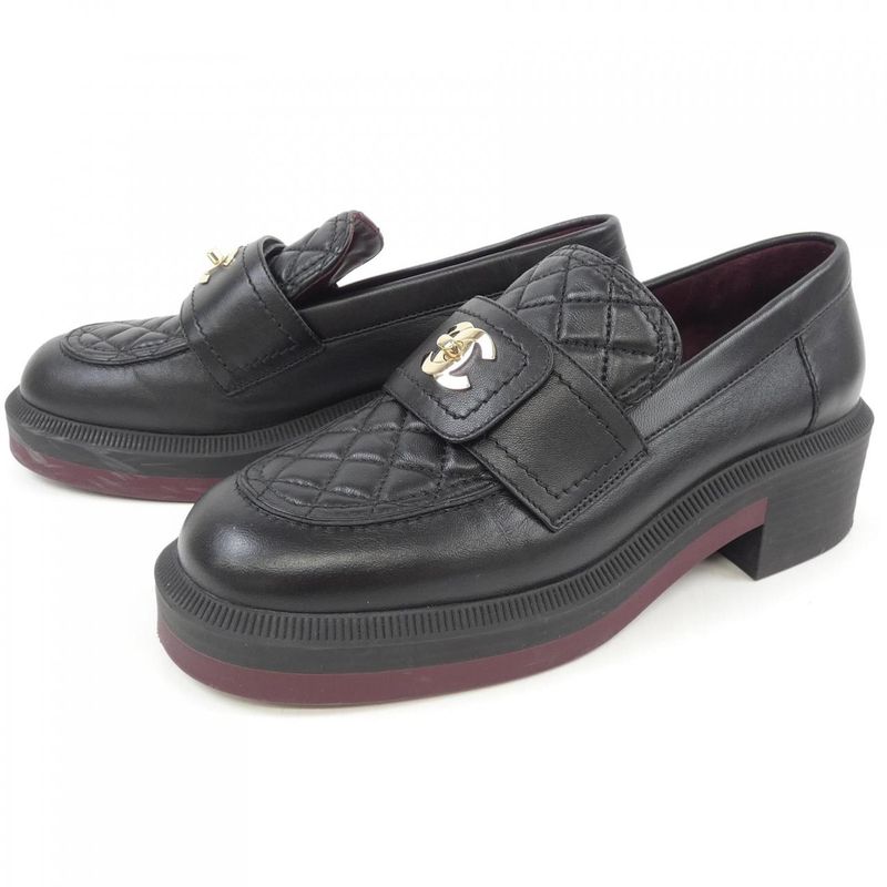 Chanel Loafers Turnlock Shoes