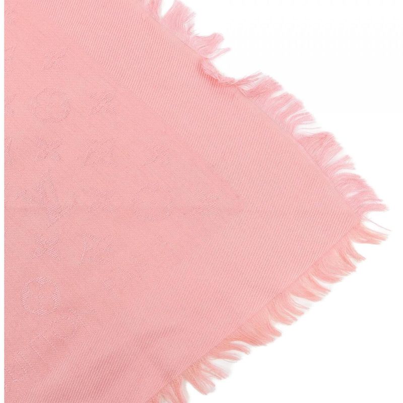Louis Vuitton Shawl Monogram Silk Wool