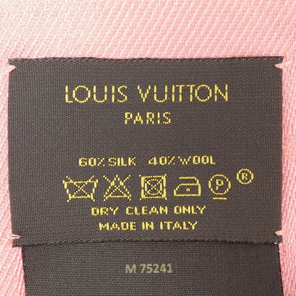 Louis Vuitton Shawl Monogram Silk Wool