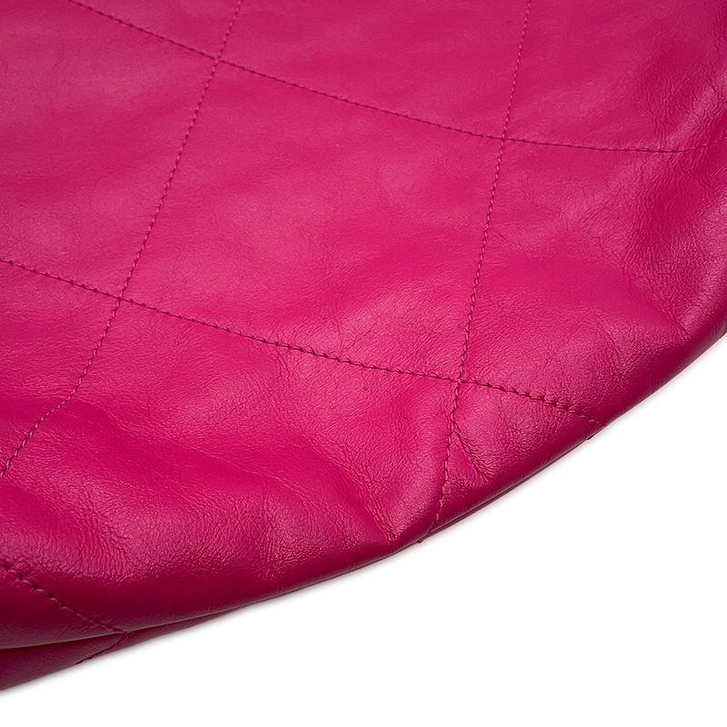 Chanel Handbag 22 Quilted Small Shiny Calf Leather