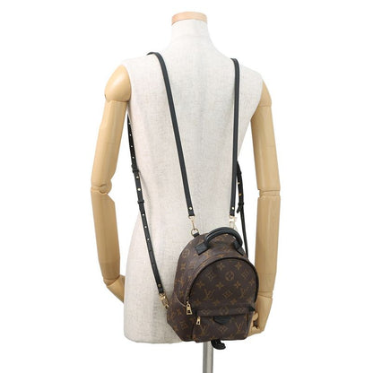 Louis Vuitton Backpack Monogram Palm Spring Mini Noir Black