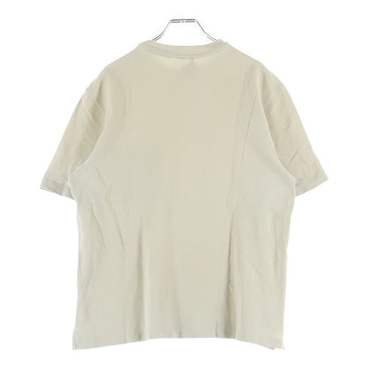 Hermes Pocket Embroidery Cotton Crew Neck Short Sleeve T-Shirt