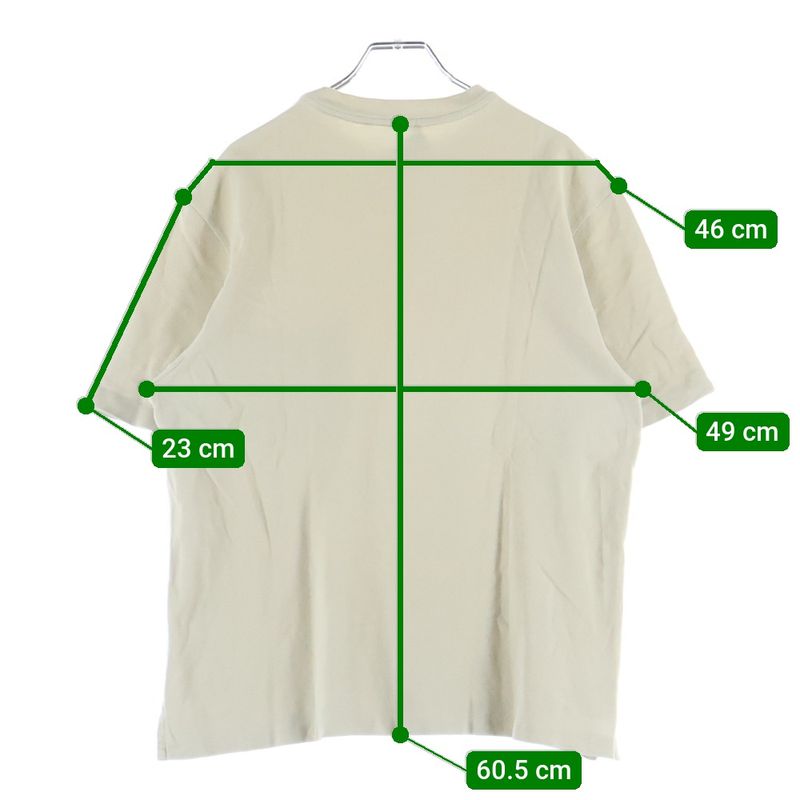 Hermes Pocket Embroidery Cotton Crew Neck Short Sleeve T-Shirt
