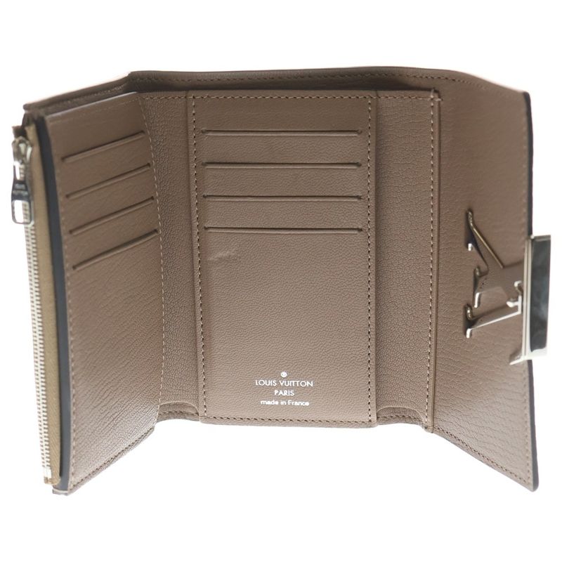 Louis Vuitton Taurillon Croco Portefeuille Pallas Galle