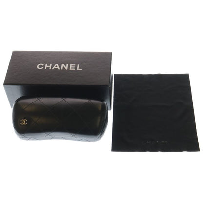 Chanel Quilted CC Logo Sunglasses Black