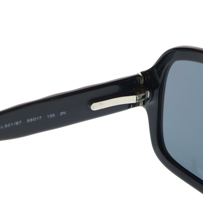 Chanel Quilted CC Logo Sunglasses Black