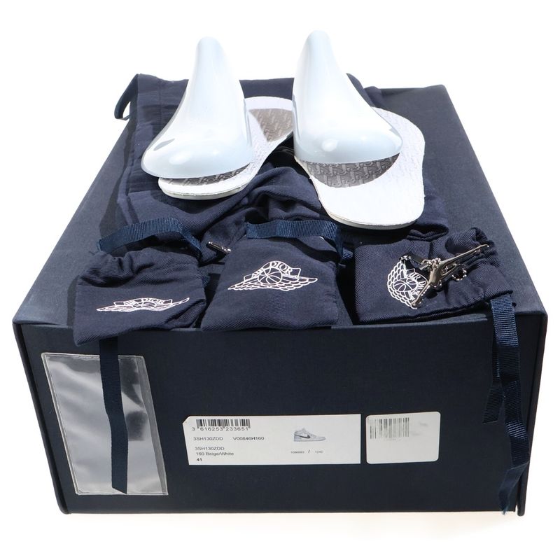 Dior Nike Air Jordan 1 High OG Air Cut Sneakers