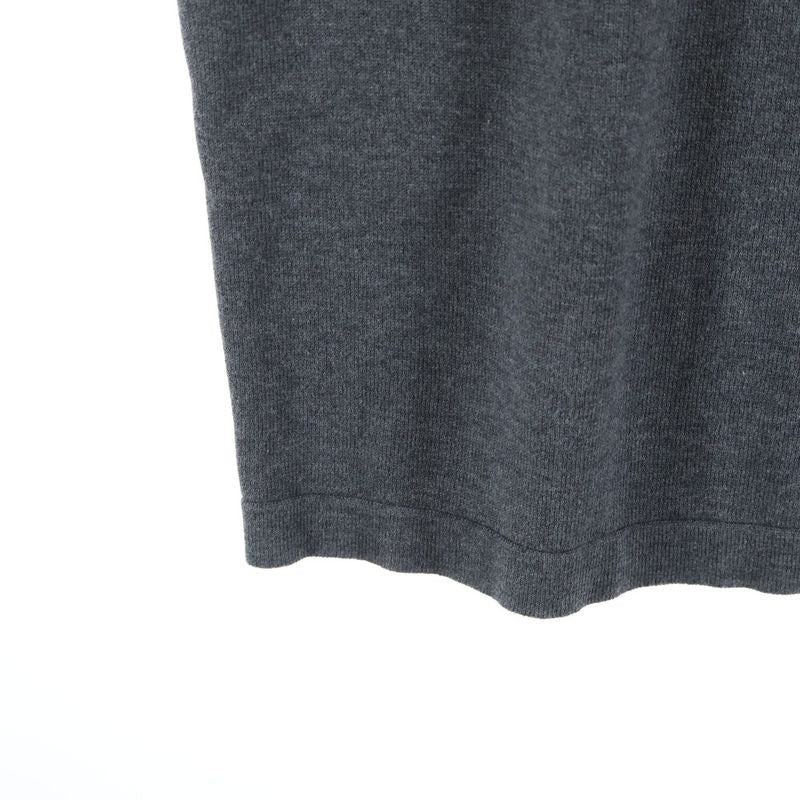 Louis Vuitton Embellished Short Sleeve Cotton Crew Neck Pearl Decoration