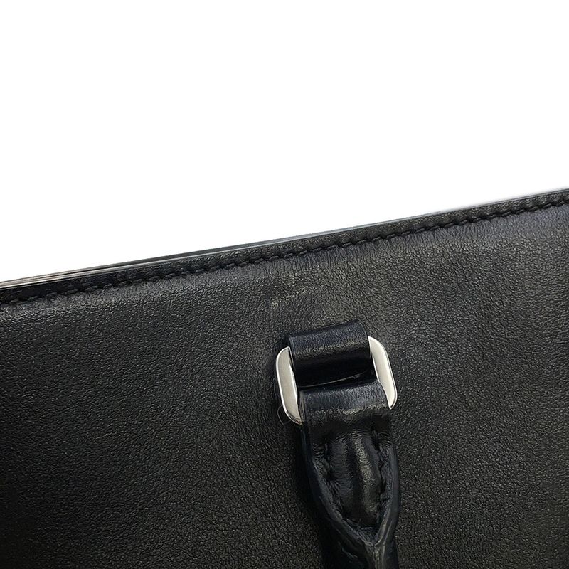 Prada Tote Triangle Logo 2-Way Black