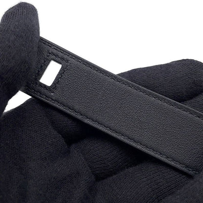 Hermes Bracelet Kelly Twist PM Black Gold Swift Ed T2