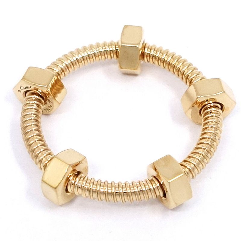 Cartier 18K Pink Gold Eccle de Ring