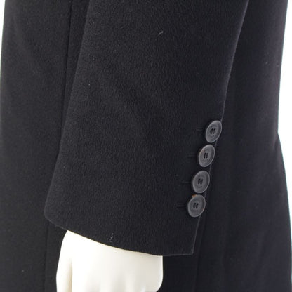 Gucci Wool Long Chester Coat Black 40