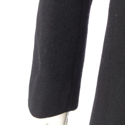 Gucci Wool Long Chester Coat Black 40